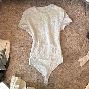 Abercrombie & Fitch Light Gray Top